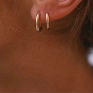 Hey Harper gold small hoops